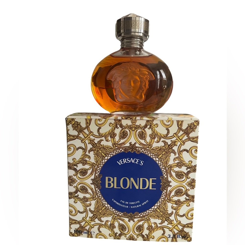 Versace's Blonde Eau De Toilette Natural Spray 100ml/3.3fl.oz. New In Box